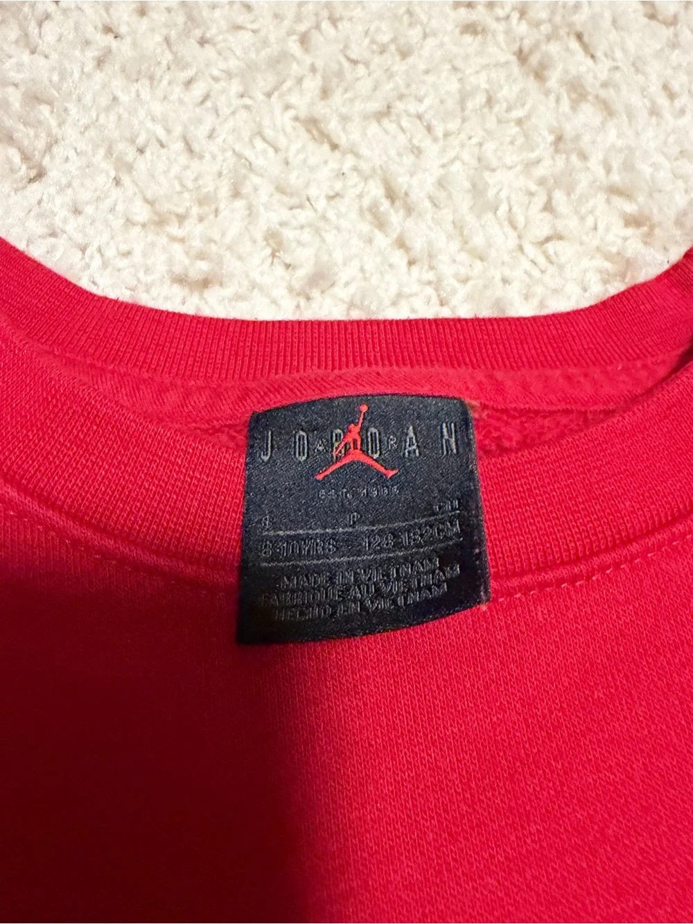 Jordan Sweatshirt size 8/10